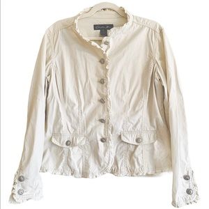 Christiana Zinn Jacket with Ruffle Detail
